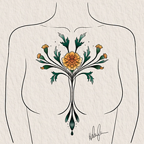My project for course: Botanical Tattoo Design with Procreate. Ilustração tradicional, Ilustração digital, Desenho de tatuagens e Ilustração botânica projeto de archon7productions - 14.02.2024