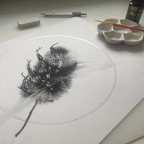 My project for course: Illustrating the Natural World with Watercolor and Charcoal. Traditional illustration, Painting, and Naturalistic Illustration project by joantommarello - 02.22.2024