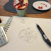 Mein Abschlussprojekt für den Kurs: Botanisches Aquarell: Illustriere Kunst und Wissenschaft. Un progetto di Illustrazione tradizionale, Belle arti, Pittura, Disegno, Pittura ad acquerello e Illustrazione botanica di Andrea Möhr - 22.02.2024