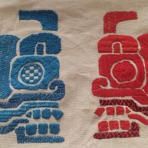 Mi proyecto del curso: Bordado contemporáneo con puntos tradicionales mexicanos. Arts, Crafts, Embroider, Fiber Arts, and Textile Design project by Nelly Lucas - 02.22.2024