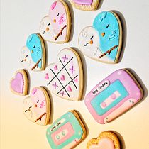 Il mio progetto del corso: Decorazione di biscotti con ghiaccia reale per principianti. Design, Painting, and DIY project by morena_s - 02.22.2024
