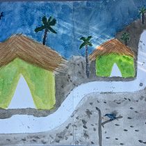 Mi proyecto del curso: Sketching creativo en acuarela para principiantes. Traditional illustration, Sketching, Creativit, Drawing, Watercolor Painting, and Sketchbook project by Jeimmy González - 02.22.2024