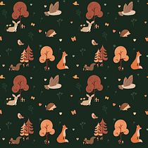Mon projet du cours : Créations pour enfants : créez des motifs ludiques. Traditional illustration, Product Design, Pattern Design, Digital Illustration, and Children's Illustration project by marjo - 02.23.2024