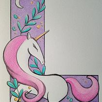 Mi proyecto del curso: Ilustración infantil: crea letras decorativas. Lettering, Digital Illustration, Children's Illustration, and Narrative project by Mari Vidal - 02.23.2024