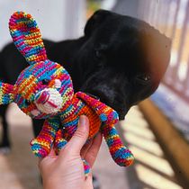 Meu projeto do curso: Meu primeiro Amigurumi ♡ . Design de brinquedos, Tecido, DIY, Crochê, Amigurumi, e Design têxtil projeto de Samanta Galhakas - 22.02.2024