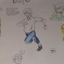 Meu projeto do curso: Criação de personagens de mangá. Traditional illustration, Character Design, Comic, and Manga project by leiadeoliveira.2316 - 02.23.2024
