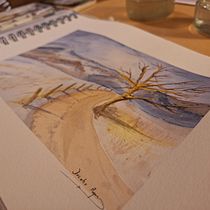 Le tour du Mont Blanc. Un proyecto de Bellas Artes, Bocetado, Dibujo a lápiz, Dibujo y Sketchbook de Roger Ducobu - 23.02.2024