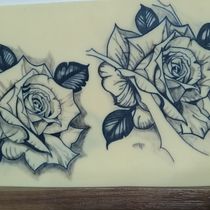 Mi proyecto del curso: Tatuaje para principiantes. Tattoo Design project by Fernanda Montenegro - 02.24.2024