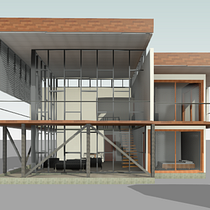 Mi proyecto del curso: Diseño y modelado arquitectónico 3D con Revit. Projekt z dziedziny 3D,  Architektura, Architektura wnętrz,  Modelowanie 3D, Architektura c, frowa i Wizualizacja architektoniczna użytkownika José Ruy Sánchez Rodríguez - 23.02.2024