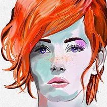 Mi proyecto del curso: Retrato ilustrado con Procreate. Traditional illustration, Vector Illustration, Digital Illustration, and Portrait Drawing project by santpebe - 02.24.2024