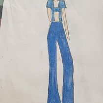 Mi proyecto del curso: Ilustración de bocetos de moda. Een project van Traditionele illustratie,  Schetsen,  Modeontwerp, Digitale tekening y Mode-illustratie van Kayleigh Valentina Palacios del Águila - 24.02.2024