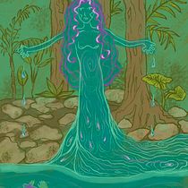 My project for course: Procreate: Creative Illustration Techniques. Un progetto di Illustrazione tradizionale, Illustrazione digitale e Disegno digitale di nimeskzo - 24.02.2024