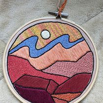 My project for course: Design and create a 'stained glass' embroidery. Un projet de Broderie , et Design textile de Jan - 24.02.2024