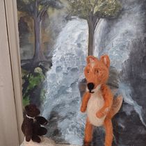 Mi proyecto del curso: Needle felting: creación de personajes con lana y aguja. Artesanato, Design de brinquedos, Feltragem com agulha, e Design têxtil projeto de Mirian Gomez - 25.02.2024