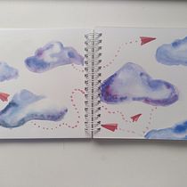 Mi proyecto del curso: Sketching creativo en acuarela para principiantes. Traditional illustration, Sketching, Creativit, Drawing, Watercolor Painting, and Sketchbook project by Katerina Volková - 02.25.2024