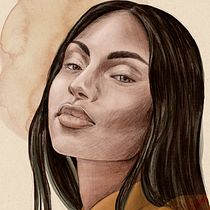 Mi proyecto del curso: Retrato ilustrado con Procreate. Traditional illustration, Vector Illustration, Digital Illustration, and Portrait Drawing project by ireneaguilarferrer - 02.25.2024