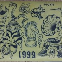 Mi proyecto del curso: Tatuaje para principiantes. Tattoo Design project by atz990415 - 02.21.2024