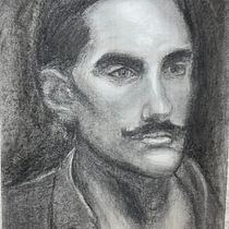 My project for course: Realistic Portraits Using Charcoal Ein Projekt aus dem Bereich Traditionelle Illustration, Bildende Künste, Zeichnung, Porträtzeichnung und Realistische Zeichnung von nayif - 24.02.2024