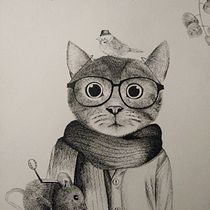 My project for course: Surrealistic Fineliner Illustration. Ilustração tradicional, Desenho a lápis, Desenho, Desenho realista, Desenho artístico e Ilustração com tinta projeto de nive.mathan21 - 25.02.2024