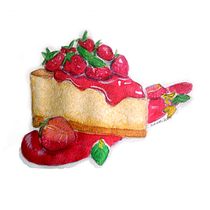 My project for course:  Flavorful Food Illustration with Watercolor. Projekt z dziedziny Trad, c, jna ilustracja,  Sztuki piękne,  Malarstwo i Malowanie akwarelą użytkownika May De Jesus-Palacpac - 27.02.2024