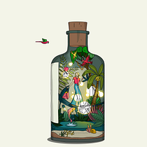 My project for course: Editorial Illustration: From Concept to Published Artwork. Un progetto di Illustrazione tradizionale, Design editoriale, Illustrazione digitale e Illustrazione editoriale di Sasha Britton - 23.02.2024