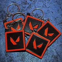 3D Printed Valorant Keychain Ein Projekt aus dem Bereich 3D, Industriedesign, Produktdesign, 3-D-Modellierung und 3-D-Design von Francis Sarmiento - 26.02.2024