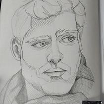 My project for course: Portrait Sketchbooking: Explore the Human Face. Sketching, Drawing, Portrait Drawing, Artistic Drawing, and Sketchbook project by Elena Dal Monte - 02.26.2024