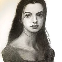 Mi proyecto del curso: Retrato realista con lápiz de grafito. Un progetto di Illustrazione tradizionale, Belle arti, Bozzetti, Disegno a matita, Disegno, Disegno di ritratti, Disegno realistico, Disegno artistico e Disegno anatomico di Mercedes R - 25.01.2024