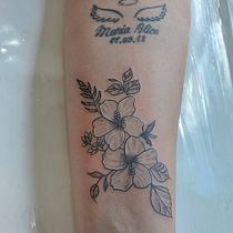 Meu projeto do curso: Tatuagem para principiantes. Tattoo Design project by Juliana Ávila - 02.27.2024