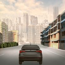 LA GRAN CIUDAD. Un progetto di Fotografia, Postproduzione fotografica, Ritocco fotografico, Fotografia digitale, Fotomontaggio e Matte painting di Carla Cruces - 22.02.2024