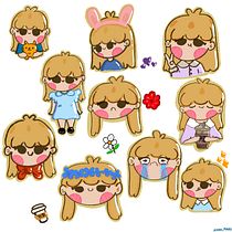 My project for course: Kawaii Illustration: Create Charming Characters Ein Projekt aus dem Bereich Traditionelle Illustration, Design von Figuren und Manga von Mary Pavilario - 26.02.2024
