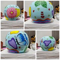 Mi proyecto del curso: Ilustración en acrílico aplicada a producto - Ana Blooms Ein Projekt aus dem Bereich Bildende Künste, Malerei, Musterdesign, Malerei mit Acr, l, DIY und Dekoratives Malen von Margarita Correa - 28.02.2024