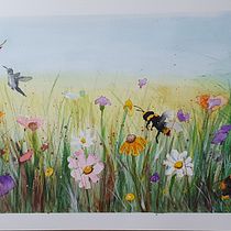 My project for course: Illustrating the Natural World with Watercolor and Charcoal. Traditional illustration, Painting, and Naturalistic Illustration project by Sue Mccarthy - 02.27.2024