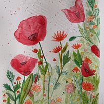 Mon projet du cours : Aquarelle florale créative : renouez avec la nature. Ilustração tradicional, Pintura, Pintura em aquarela e Ilustração botânica projeto de maudzud - 28.02.2024