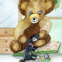 My project for course: Animal Characters in Watercolor for Children’s Books. Traditional illustration, Fine Arts, Painting, Drawing, Watercolor Painting, Children's Illustration, and Narrative project by Mariyn Weimer - 02.28.2024