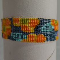 Mi proyecto del curso: Diseño y creación de joyería con mostacillas. Accessor, Design, Arts, Crafts, Jewelr, Design, and Fiber Arts project by Maria Aurora Rivera Trujillo - 02.28.2024
