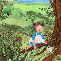 My project for course: Children’s Illustration with Procreate: Paint Magical Scenes. Ilustração digital, Ilustração infantil, Pintura digital, e Álbum ilustrado projeto de Linda Baehr - 29.02.2024