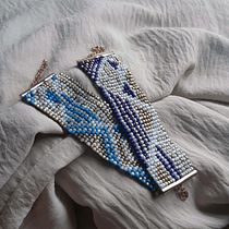 Mój projekt z kursu: Projektowanie i tworzenie biżuterii z koralików. Accessor, Design, Arts, Crafts, Jewelr, Design, and Fiber Arts project by Kinga Janicka - 02.29.2024