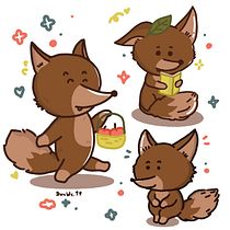 My project for course: Kawaii Illustration: Create Charming Characters Ein Projekt aus dem Bereich Traditionelle Illustration, Design von Figuren und Manga von taetae_17 - 18.02.2024