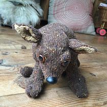 My project for course: Knitting Realistic Stuffed Animals: Make a Puppy from Yarn. Fiber Arts, DIY, Knitting, and Textile Design project by marionbk - 02.29.2024