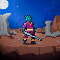 Mi proyecto del curso: Introducción al diseño de personajes en Pixel Art. Un progetto di Character design, Videogiochi, Pixel art e Progettazione di videogiochi di Martín Salvarani - 28.02.2024