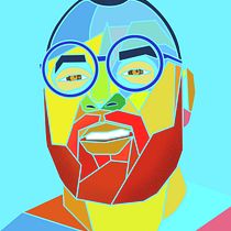 Mi proyecto del curso: Retrato geométrico con Procreate. Un progetto di Illustrazione tradizionale e Illustrazione digitale di Henry DN - 28.02.2024