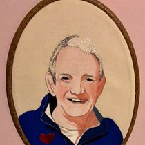 My project for course: Embroidered Portraits in Watercolor. Projekt z dziedziny  Malarstwo, Malowanie akwarelą,  Haft, Wzornictwo tekst i liów użytkownika Susan Cockwell - 29.02.2024