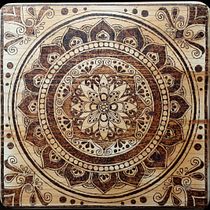 My project for course: Pyrography 101: Woodburning Illustration Techniques. Projekt z dziedziny Trad, c, jna ilustracja, Craft i DIY użytkownika Aurelia Sieberhagen - 23.02.2024