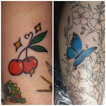 Mi proyecto del curso: Técnicas de color para tatuajes. Un progetto di Illustrazione tradizionale, Disegno, Illustrazione digitale, Design di tatuaggi e Disegno digitale di Nöel Ordoqui - 20.02.2024