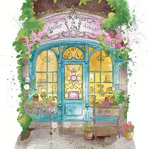 Mon atelier. Un progetto di Pittura, Disegno, Pittura ad acquerello e Illustrazione architettonica di Bertrand Haulotte - 29.12.2023
