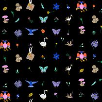My project for course: Design and Composition of Textile Patterns. Pattern Design, Design de moda, e Estampagem projeto de Bakker Annerieke - 02.03.2024