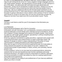My project for course: Using ChatGPT for Work. Un projet de Conseil créatif, Gestion de la conception, Gestion et productivité, Business et Intelligence Artificielle de Luca Rapisarda - 02.03.2024