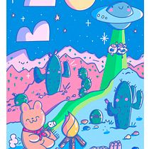 My project for course: Designing Kawaii Worlds: Spread Joy Through Illustration. Character Design, Digital Illustration, and Manga project by Amber Munton - 02.28.2024