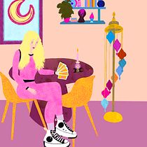 My project for course: Colorful Digital Illustration in Procreate. Un progetto di Illustrazione tradizionale, Disegno, Illustrazione digitale e Disegno digitale di ateliermagik - 03.03.2024